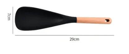 🍳✨ 2-in-1 Silicone Spatula Spoon – Stir, Flip, Scoop & Serve with One Tool