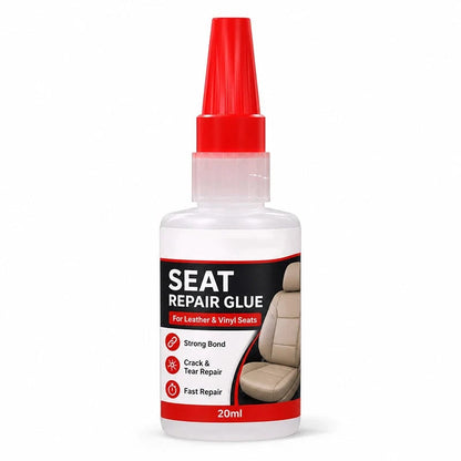 💯 Quick Dry Car Seat Leather Repair Glue‑ Precision Nozzle Vinyl & Leather Adhesive, Permanent Bond Repair Glue for Car Seats, Sofas & Leather Furnitures