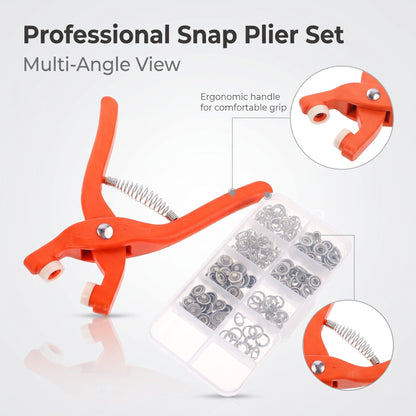 🧷 50% OFF✨ Sew-Free Snap Fastener Plier Kit — No Needle, No Thread