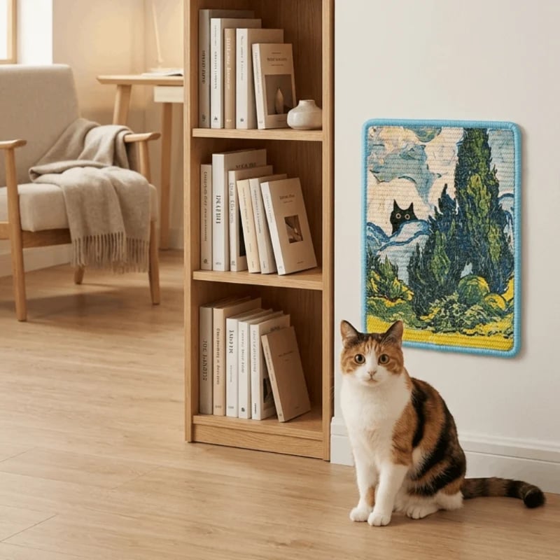 🐱 Turn Your Wall Into A Cat-Friendly Art Gallery