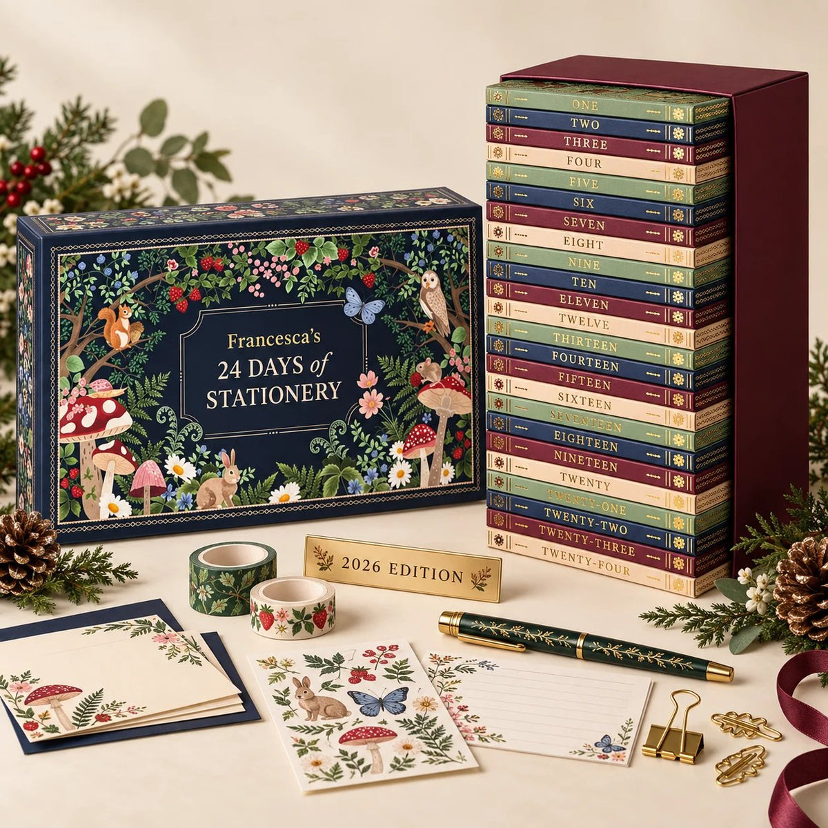 📚24 Days of Stationery Magic – 2026 Christmas Advent Calendar
