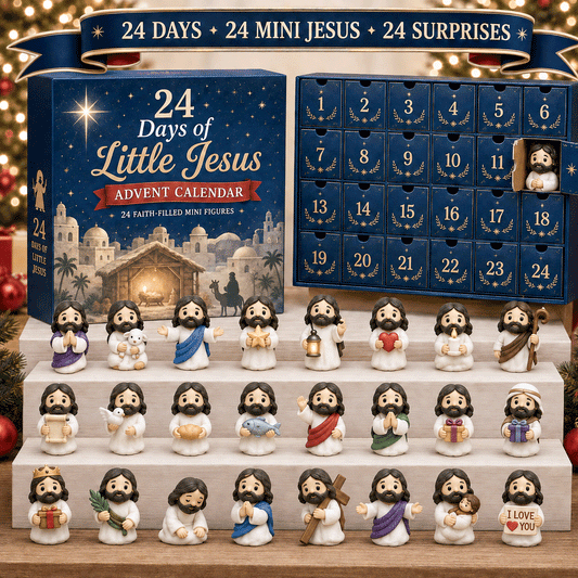 🎁Last Day 49% OFF - ✨✝️ 24 Days of Little Jesus Advent Calendar