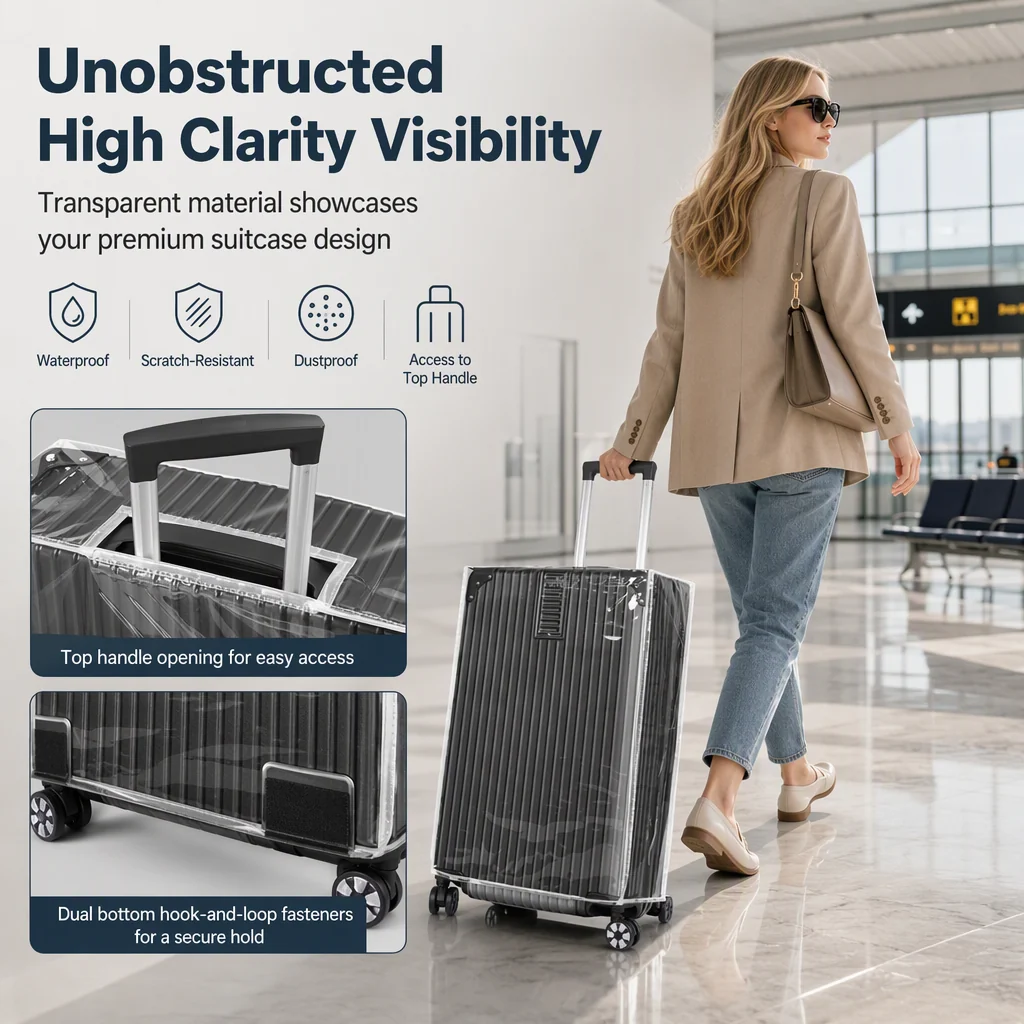 🧳 Waterproof Luggage Cover – Scratch-Resistant Travel Protection | Special Sale