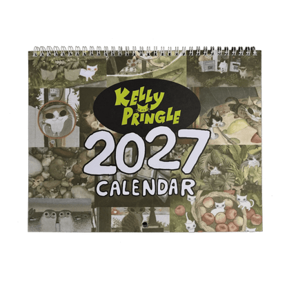 📆2027 Kelly Pringle Calendar【Calendar and sticker sheet】