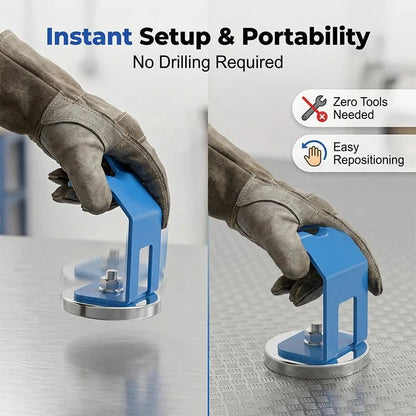 Magnetic Welding Torch Rest 🧲 – TIG/MIG Holder Stand for Convenient Positioning