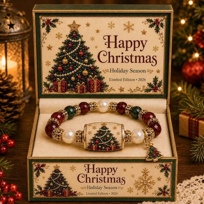 💥 Last Day 49% OFF – 🎄 Christmas Magic Collection Bracelet — Limited Edition