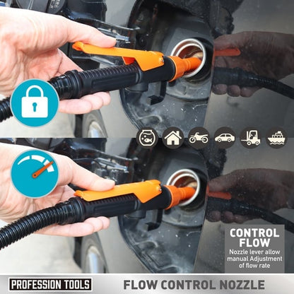 Road-Ready Fuel Transfer Pump 🚗⛽ Fast, Clean and Easy Refueling Anywhere