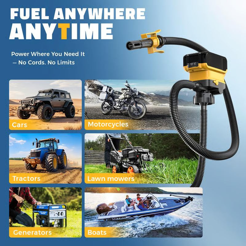 Road-Ready Fuel Transfer Pump 🚗⛽ Fast, Clean and Easy Refueling Anywhere