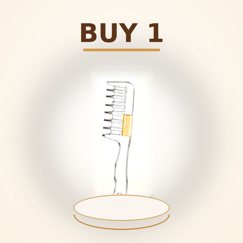 Scalp Serum Distribution Comb 💆‍♀️ – Easy Root Application with Less Mess