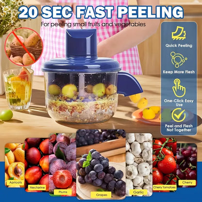 Automatic Fruit & Vegetable Peeler 🥔 – Effortless Kitchen Prep