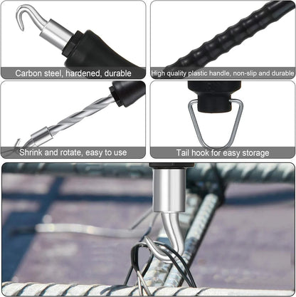 Automatic Rebar Wire Twisting Tool 🔧 – Easy Construction Wire Tying