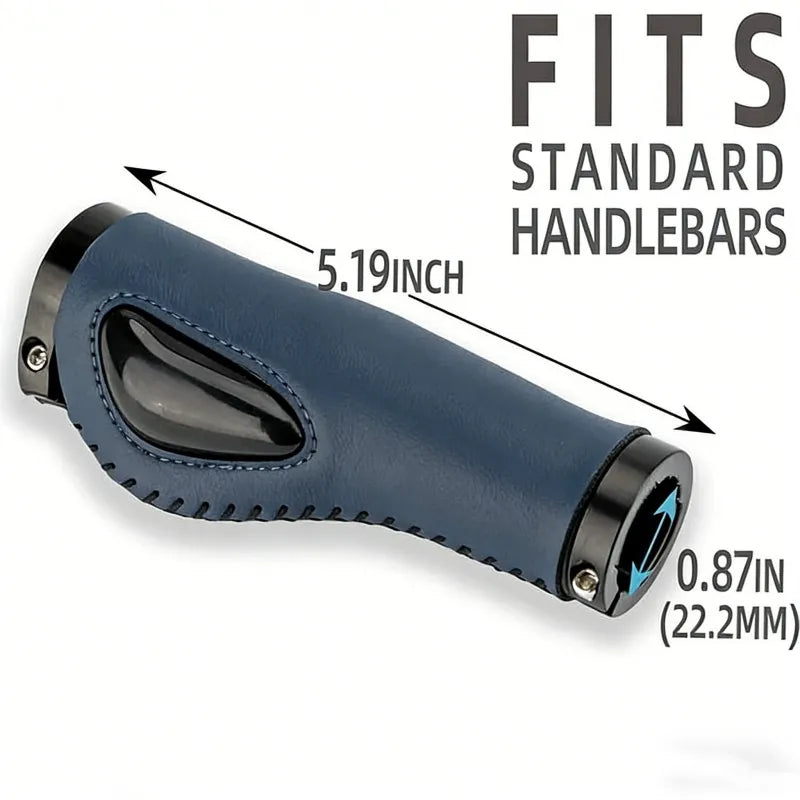 🚴 Ergonomic Comfort Bike Grips for Pain-Free Rides – Black