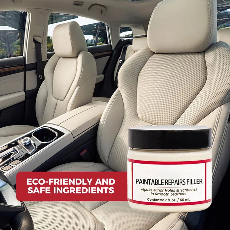 💯Leather repair cream – fills deep scratches & cracks, restores smooth feel, safe for all leather types