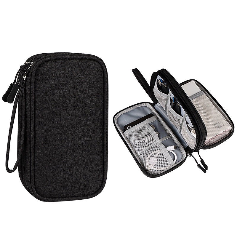 Compact Travel Tech Organizer Pouch for Cables, Chargers and Accessories 🔌✈️