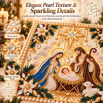 🙏✝️DIY Christian Pearl Artwork Kit✈️ Buy 2+ Get Free Shipping