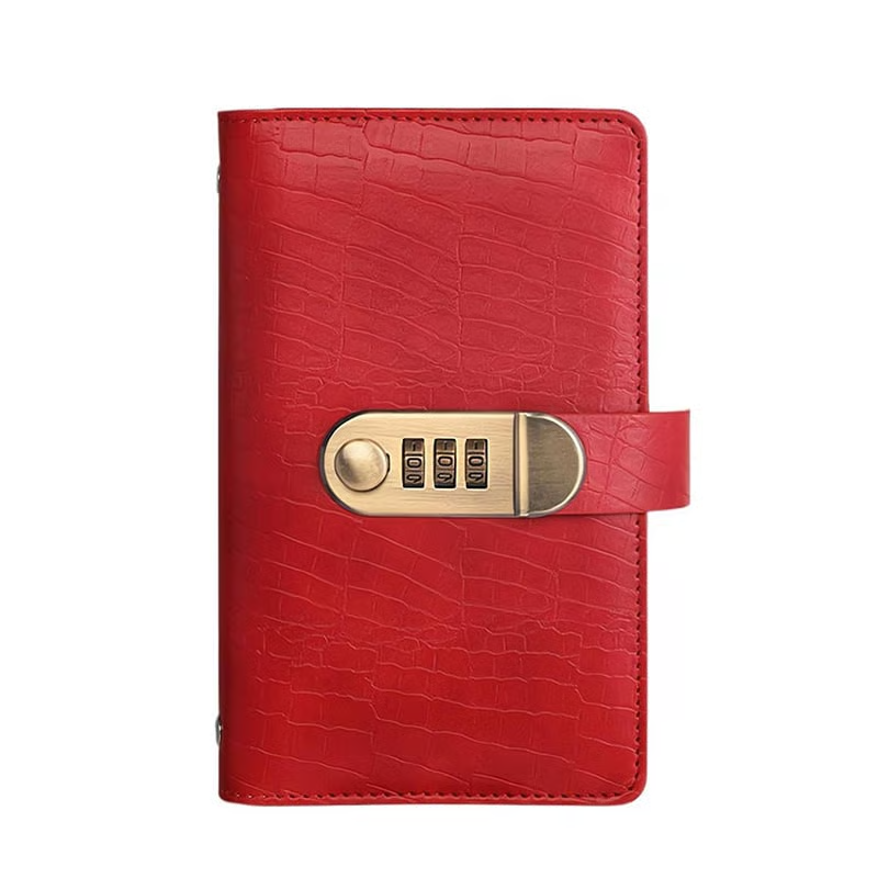🔒 Lockable Savings Notebook – Cash Organizer for Savings Goals
