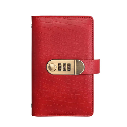 🔒 Lockable Savings Notebook – Cash Organizer for Savings Goals