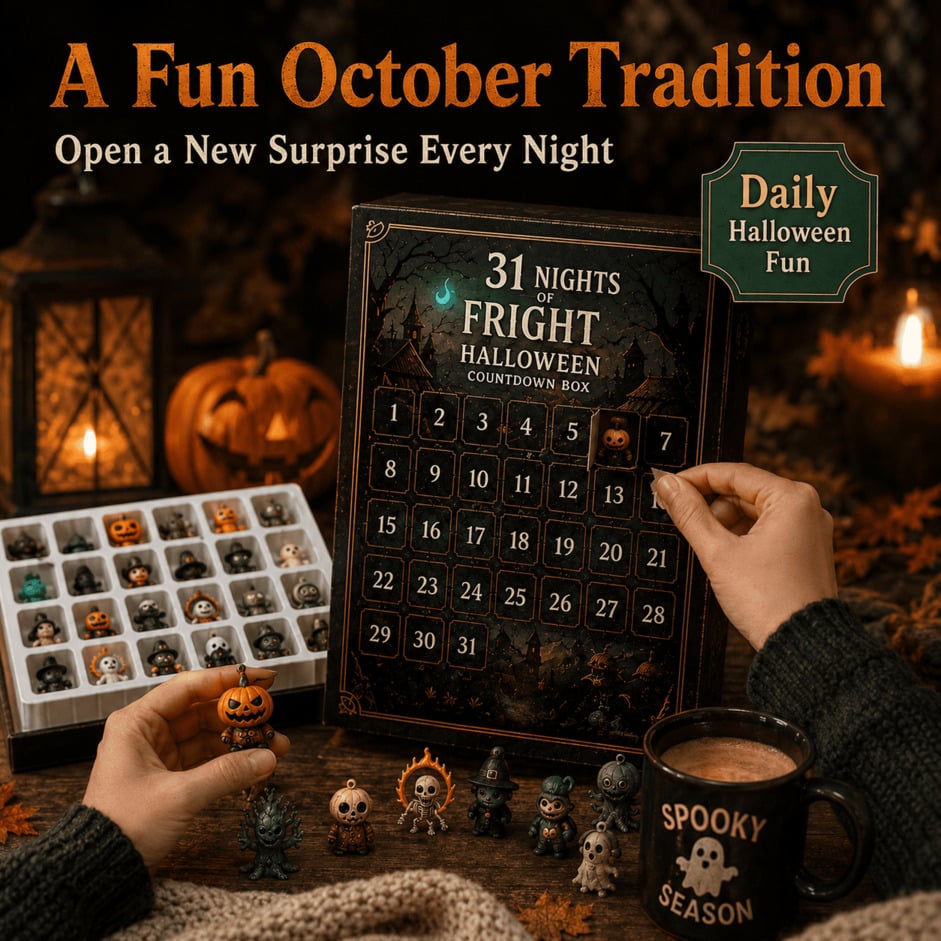 🔥Last Day 50% OFF - 7/15/31 Day Halloween Countdown Surprise Set