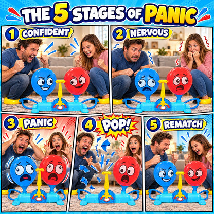🎈 Rump Race Balloon-Popping Game – Hilarious Family Party Challenge