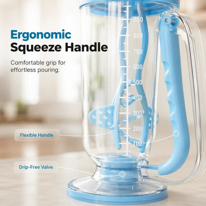 🥞 Pancake Batter Mixer & Dispenser – Easy Breakfast Prep