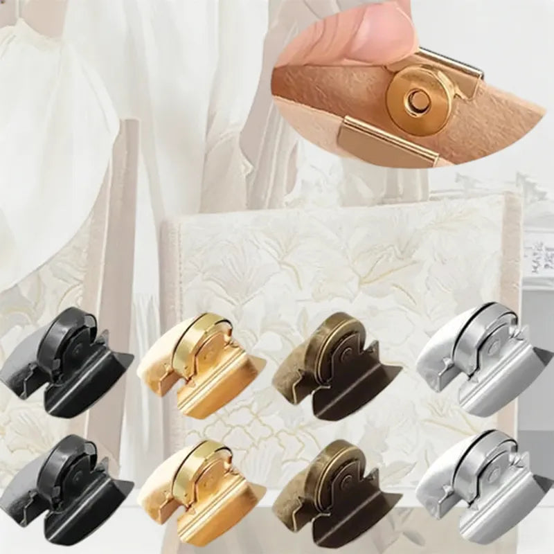 Invisible Magnetic Bag Clasps 🧲 – 8-Pair DIY Sewing Fasteners