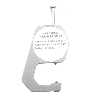 📏 Digital Thickness Gauge – 0–20mm Flat-Head Measuring Tool