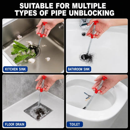🚿 Drain Clog Cleaning Tool – Handy Home Plumbing Helper