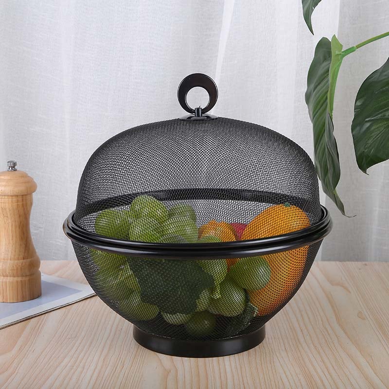 50% Off 🍒 Lidded Produce Keeper Basket – Fresh, Organized & Countertop Chic ✨