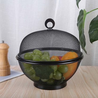 50% Off 🍒 Lidded Produce Keeper Basket – Fresh, Organized & Countertop Chic ✨
