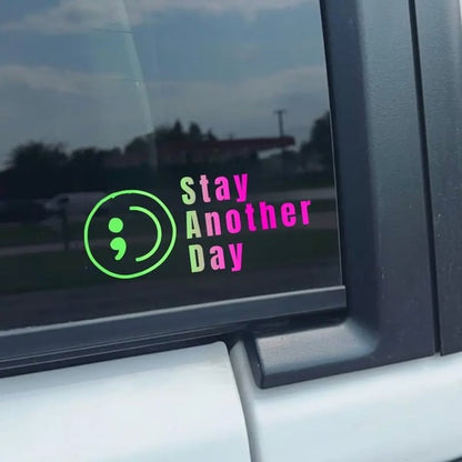 🎗️ Mental Health Awareness Car Decals❤️ – 10-Piece Share Pack with Supportive Message