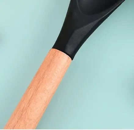 🍳✨ 2-in-1 Silicone Spatula Spoon – Stir, Flip, Scoop & Serve with One Tool