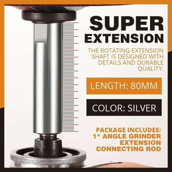 Angle Grinder Extension Rod 🔧 – Extended Reach Connecting Adapter