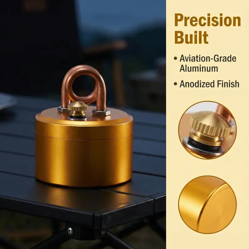 💯⚡Hot Sales 49% OFF🔥Self-Pressurized Alcohol Stove – Lightweight Aluminum & Copper Burner for Hiking, Camping & Survival, High-Efficiency Cooking with Windproof Stand, Compact & Portable