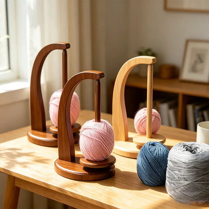 🎄 Floating Yarn Holder – Levitating Knitting & Crochet Stand | Holiday Special