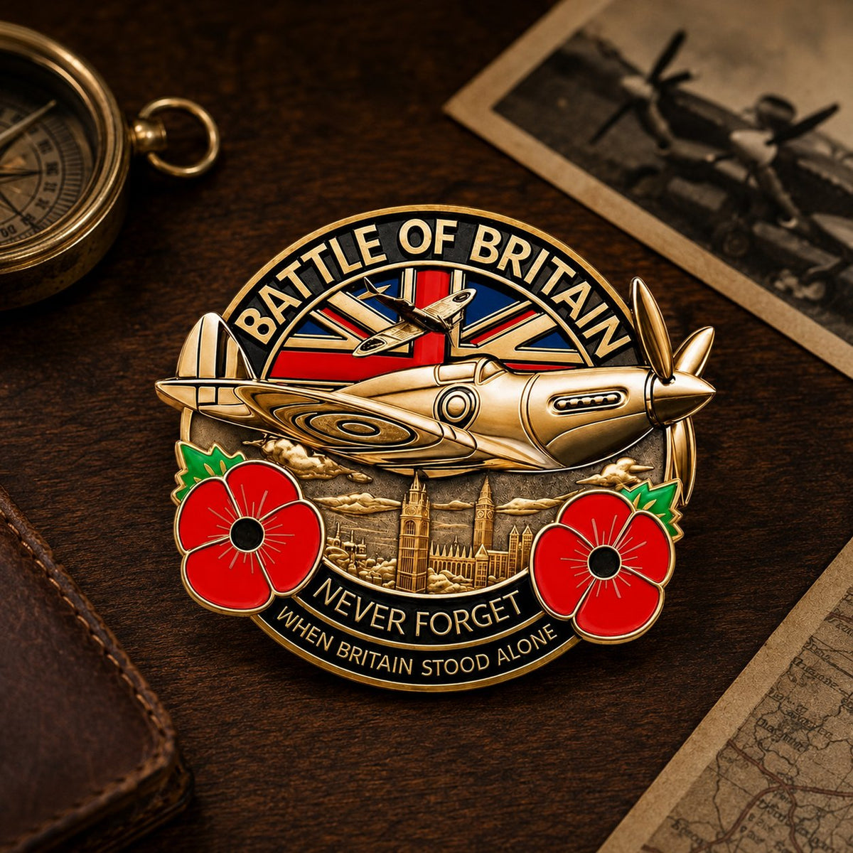 ✈️🎖️ [2026 Limited Edition] – 1940 “Never Forget” Aviation Valor Emblem