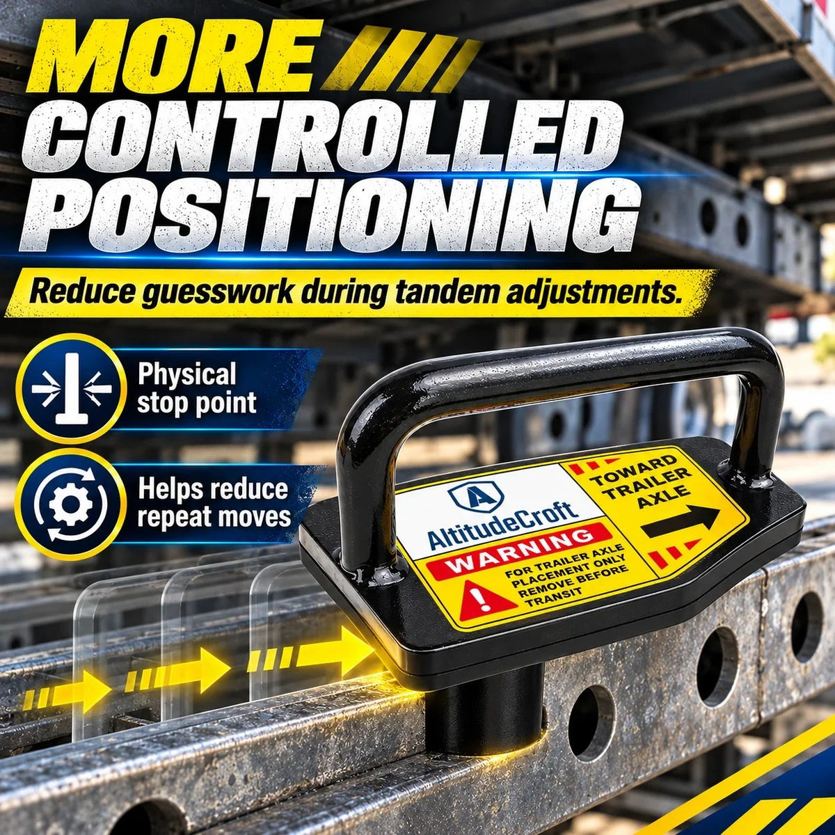 Magnetic Tandem Slide Stopper 🧲 – Convenient Sliding Hardware Accessory