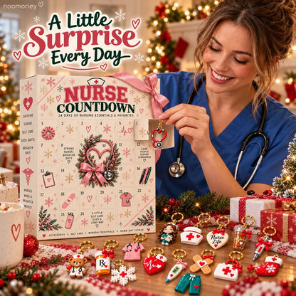 ❤️ CareHero 24-Day Advent Calendar – Heartfelt Holiday Countdown Gift for Nurses