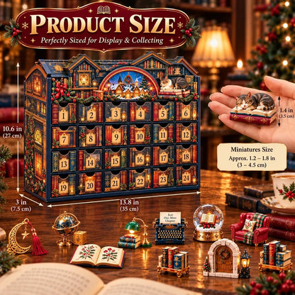 🔥HOT SALE🔥 49% OFF – 📚 24 Nights of Bookish Joy Advent Calendar | 24 Unique Mini Literary Treasures for Readers & Book Lovers 🎄