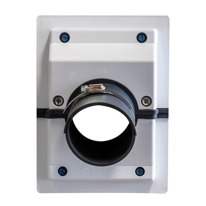 🛠️ HVAC Wall Line Set Cover – White Sealing & Insulation Kit