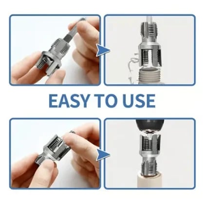 1/2" Pipe Threading Tool 🔧 – Handy Plumbing Thread Repair