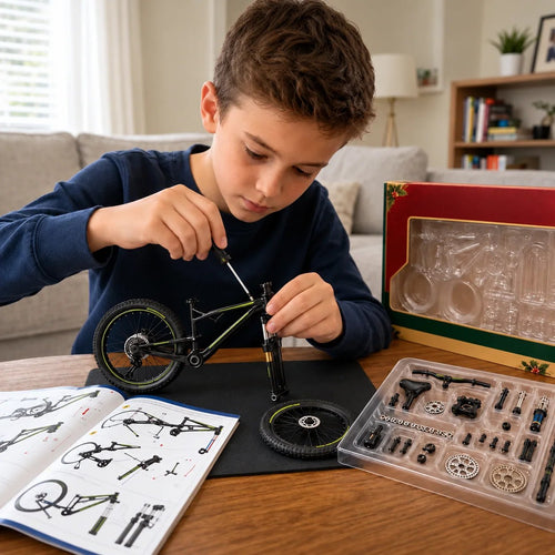 🚵‍♂️🛠️ DIY Mountain Bike Model Kit – Build It, Display It, Collect It