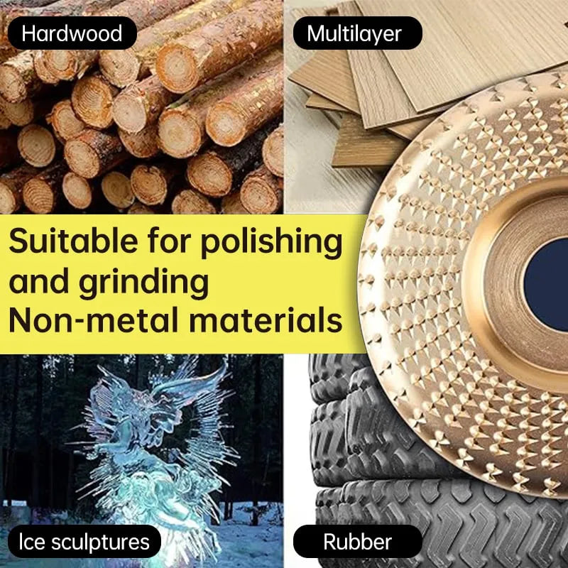3-Piece Wood Carving Disc Set 🪵 – Precision Shaping Tools