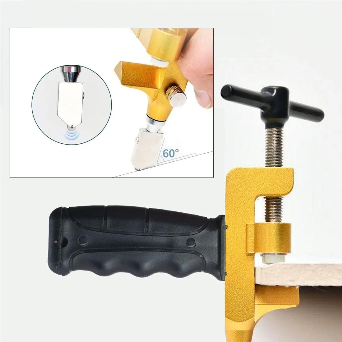 🔥 Precision Glass & Tile Cutting Set with Built-In Breaker Pliers ✂️