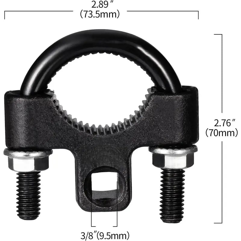 🔧 3/8-Inch Drive Universal Low-Profile Inner Tie Rod Removal Tool