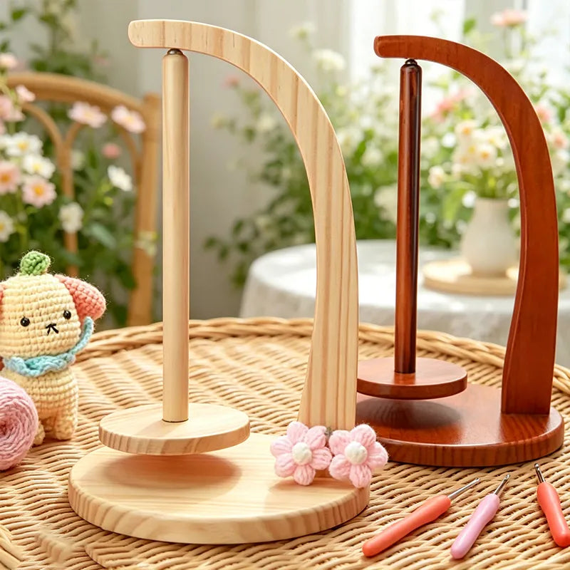 🎄 Floating Yarn Holder – Levitating Knitting & Crochet Stand | Holiday Special