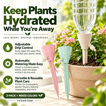 Adjustable Self-Watering Spikes