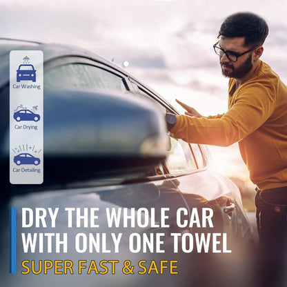 💯✨ Microfiber Car Drying Towel