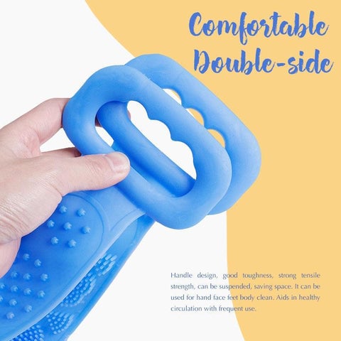 🫧✨ Silicone Shower Scrubber for Refreshing Skin, Gentle Exfoliation & Everyday Body Care 🚿