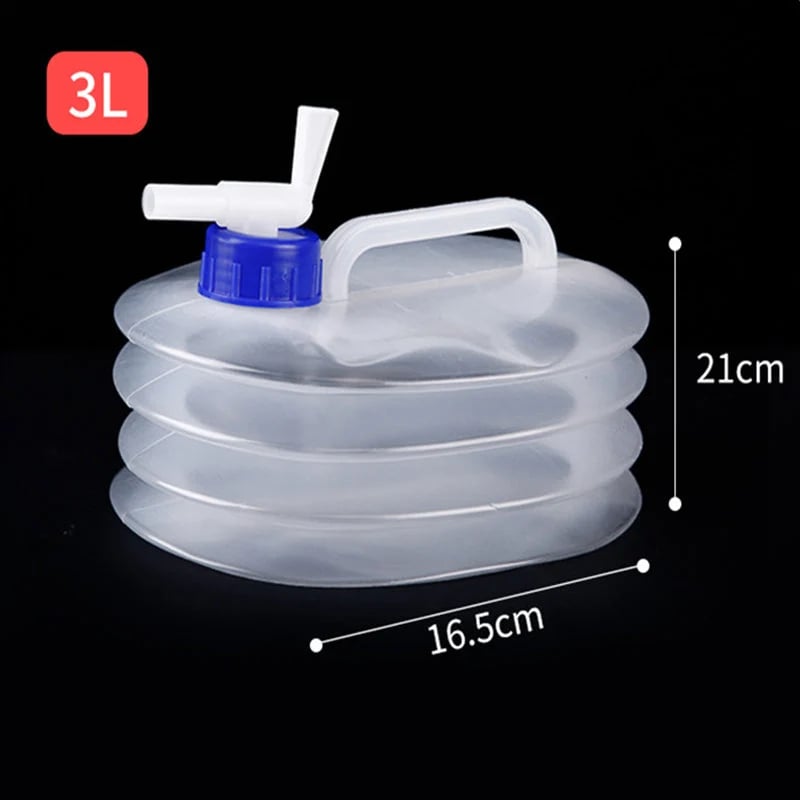 💧🏕️ Collapsible Water Container with Spigot – Easy Storage, Ready When You Need It