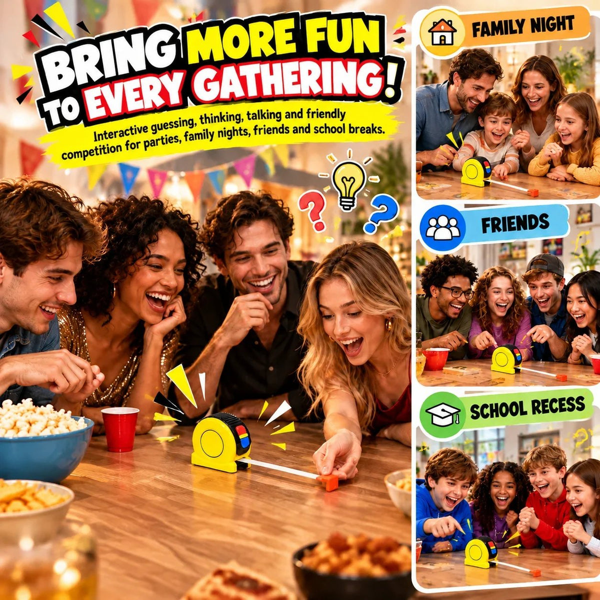 🎲 Family Trivia Challenge Game – Fun Entertainment for Game Night